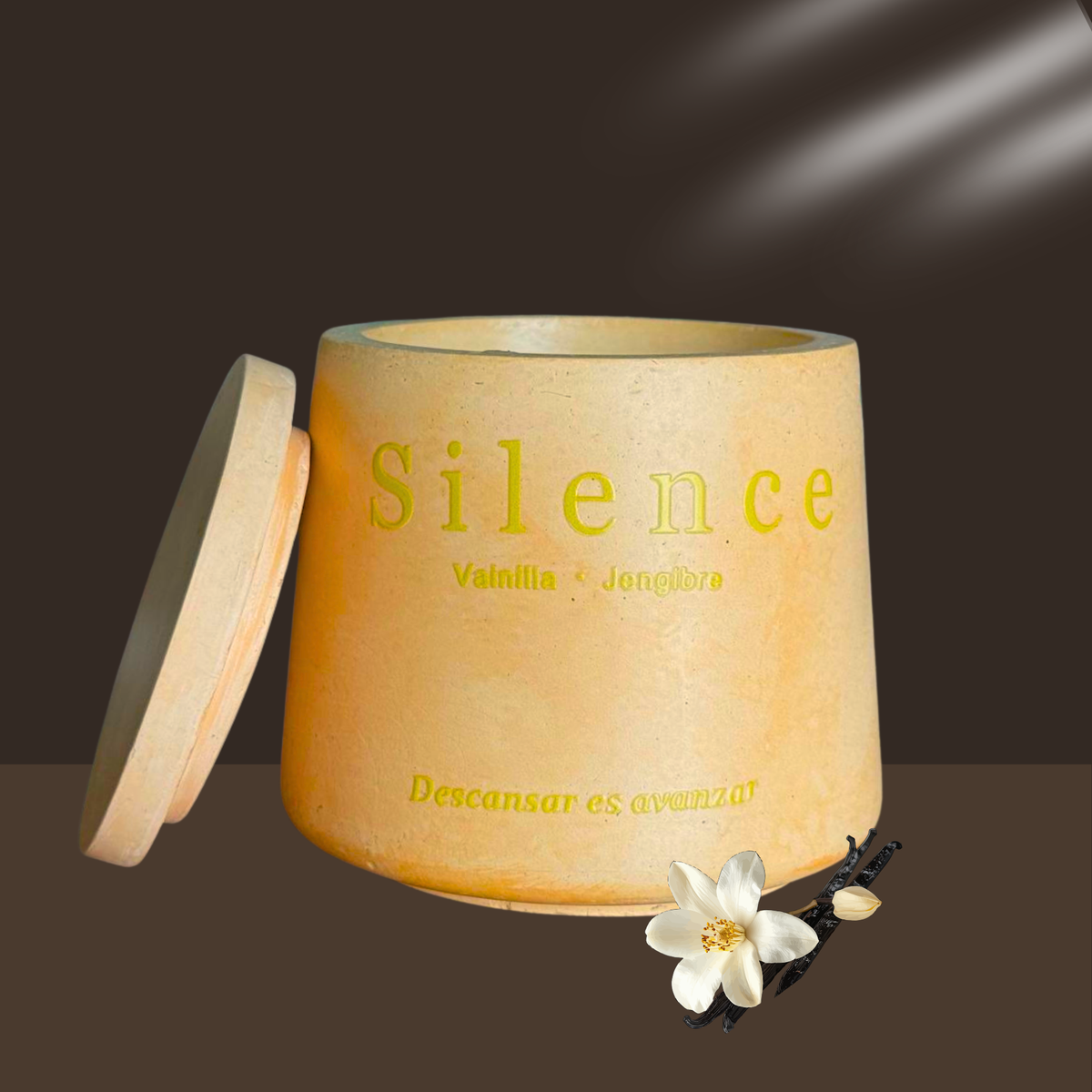 Vela aromática Silence
