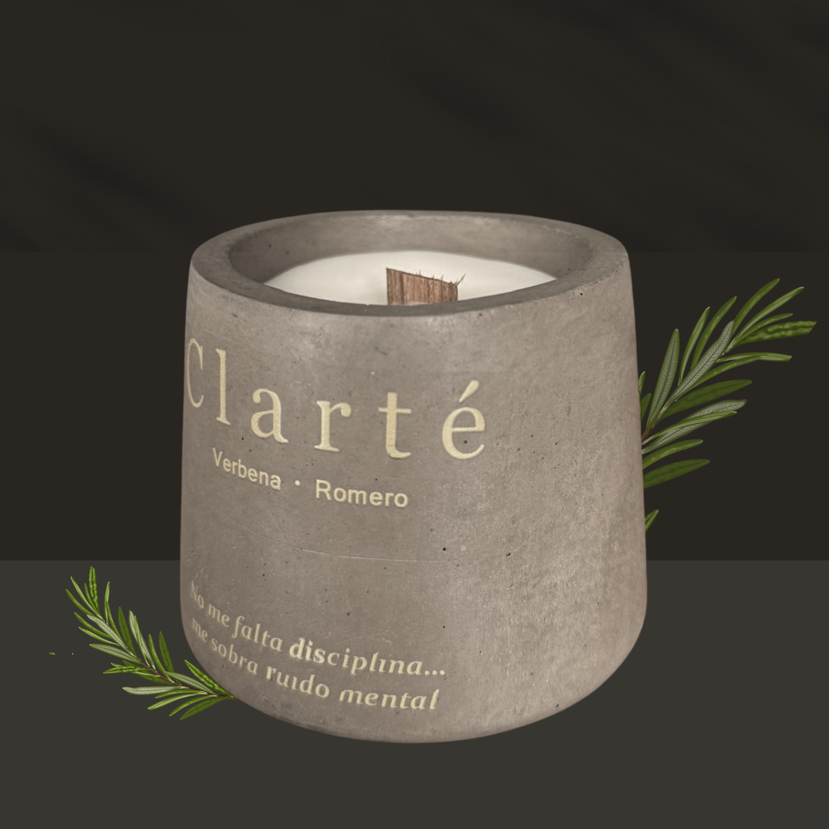 Vela aromática Clarté