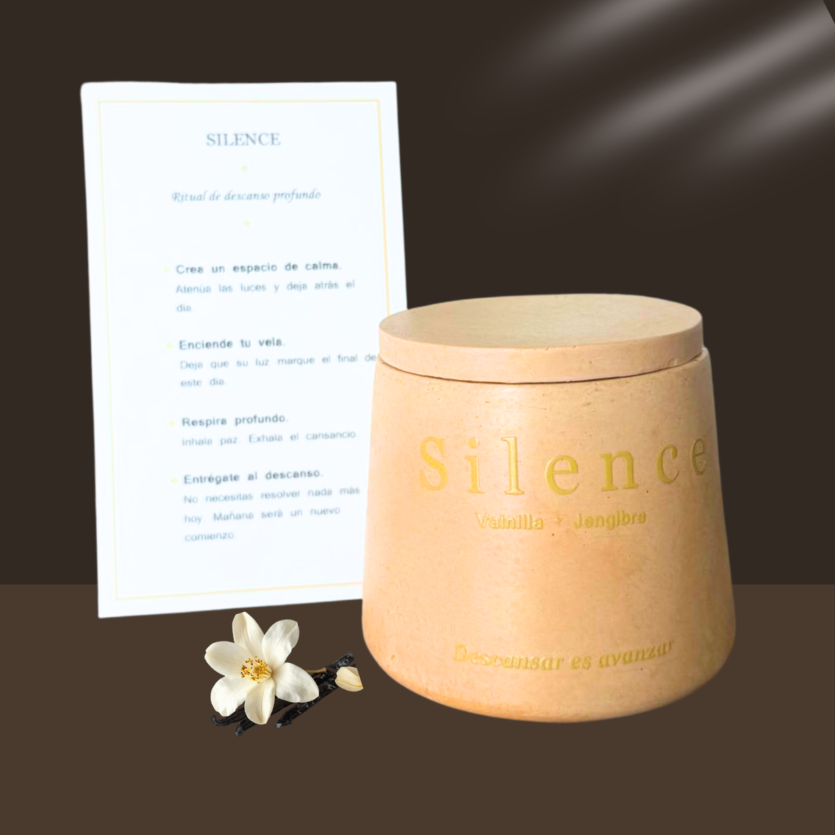 Vela aromática Silence