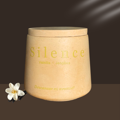Vela aromática Silence