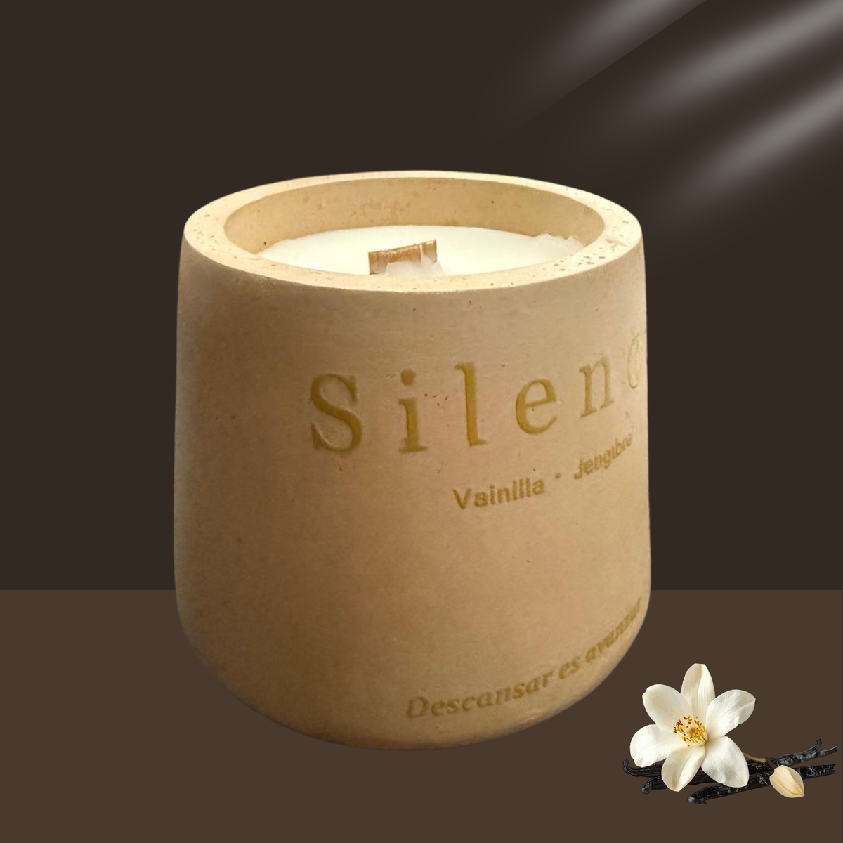 Vela aromática Silence