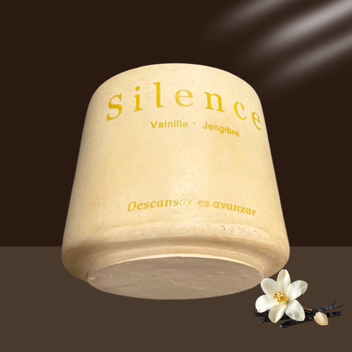 Vela aromática Silence