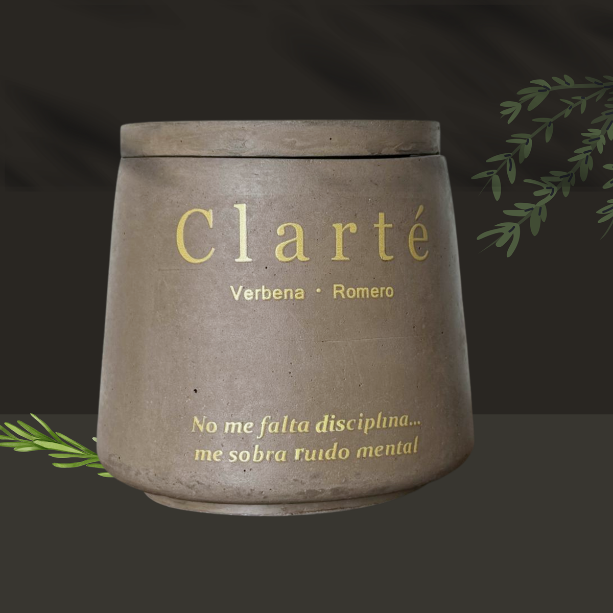 Vela aromática Clarté