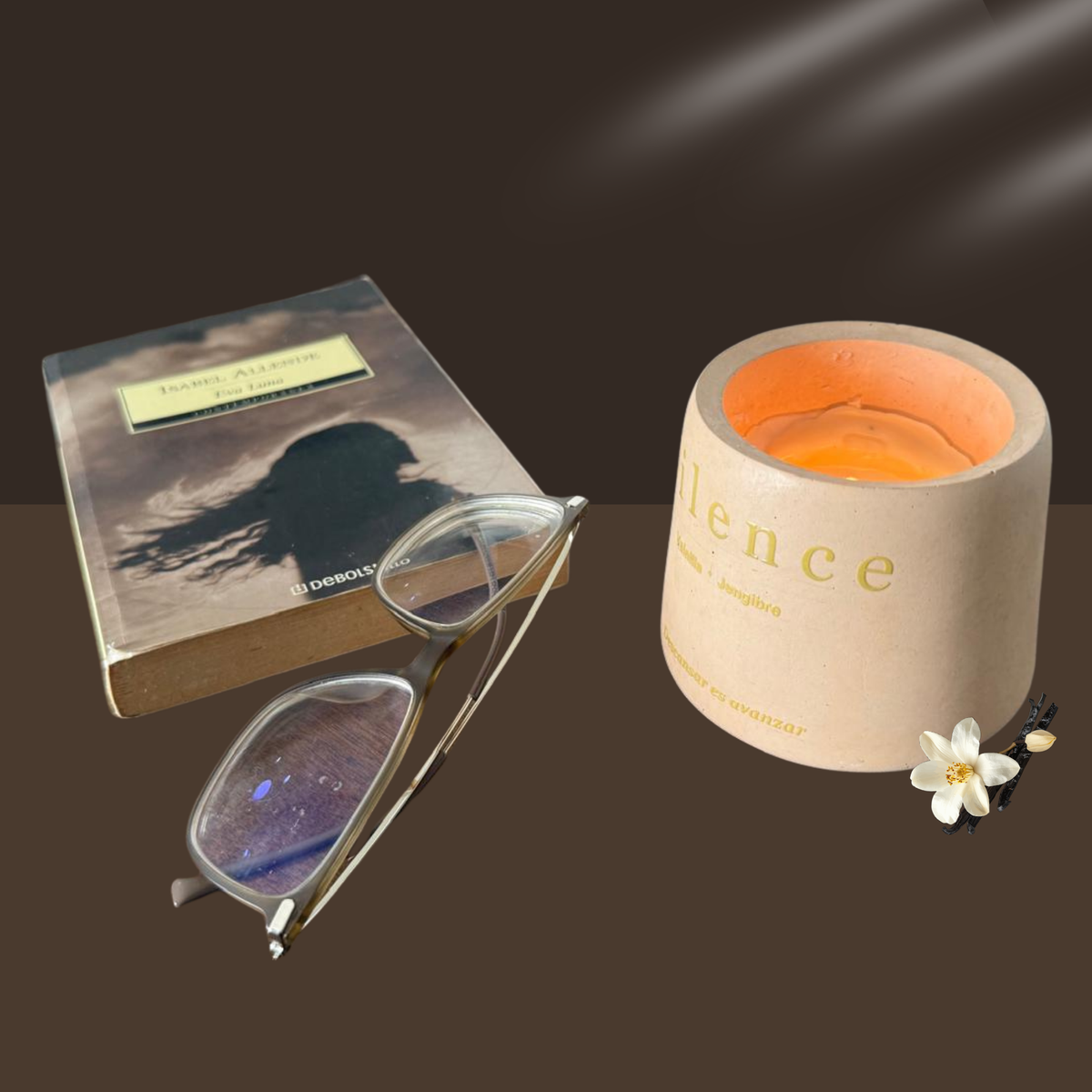 Vela aromática Silence